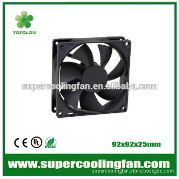 92x92x25mm IP68 Waterproof level Axial flow Fan 12V